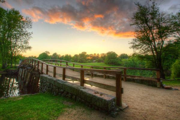 The North Bridge at Minuteman National Park